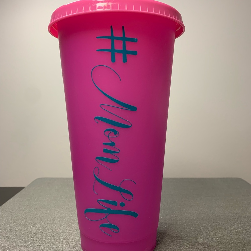 Custom Color Changing Confetti 24oz Cup/ Tumbler - Picture 12 of 12